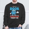 I'm a Book Character Costumes For Kids Storybook Sweatshirt Gifts for Old Men I'm a Book Character Costumes For Kids Storybook Sweatshirt Gifts for Old Men
