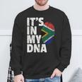It's In My Dnaouth African Africa Flagスウェットシャツ 高齢者への贈り物