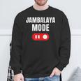 Jambalaya モード 面白い文字 食べ物愛好家に最適 スープ ユーモア スウェットシャツ 高齢者への贈り物
