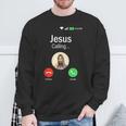 Jesus Is Calling I Jessus Calls An & スウェットシャツ 高齢者への贈り物