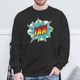 Kids Boys Ian Comic Book Superhero Name Sweatshirt Gifts for Old Men Kids Boys Ian Comic Book Superhero Name Sweatshirt Gifts for Old Men
