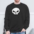 Thekull スカルシャツ ゴスデザイン パンク スウェットシャツ 高齢者への贈り物