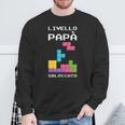 Livello Papàbloccato Maglia Regalo Divertente Neo Papà Maglia A Manica Felpa Regalos para ancianos