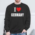 I Love Germany ドイツ サンシャイン ドイツ サマーホリデー スウェットシャツ 高齢者への贈り物