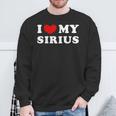 I Love Myirius アイ・ラブ・マイ・シリウス スウェットシャツ 高齢者への贈り物