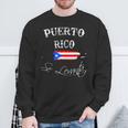 Love Puerto Rico プエルトリコ セレバンタ ストロングtシャツ スウェットシャツ 高齢者への贈り物