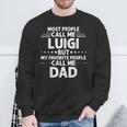 Luigi Nome Regalo Divertente Per La Festa Del Papà Felpa Regalos para ancianos