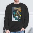 Marvel Thanos Is Dead Killed By Gamora Comic Book Cover Sweatshirt Gifts for Old Men