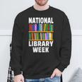 National Library Week 2021 Book Lover Reader Librarian Sweatshirt Gifts for Old Men National Library Week 2021 Book Lover Reader Librarian Sweatshirt Gifts for Old Men