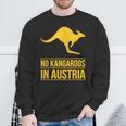 No Kangaroos In Austria スウェットシャツ 高齢者への贈り物