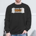 I Have No Shelf Control Bookworm Book Reading Sweatshirt Gifts for Old Men