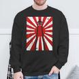 Pilot Plane Airport Air Traffic Controller Risingun Flag スウェットシャツ 高齢者への贈り物