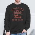 Poolside Book Club Summer Reading Book Lover Swimming Shirt Sweatshirt Gifts for Old Men Poolside Book Club Summer Reading Book Lover Swimming Shirt Sweatshirt Gifts for Old Men