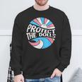 Protect The Dolls、トランスジェンダーlgbt、トランスジェンダーの権利 スウェットシャツ 高齢者への贈り物