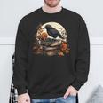 Raven Reading Book Occult Crow Sweatshirt Gifts for Old Men Raven Reading Book Occult Crow Sweatshirt Gifts for Old Men