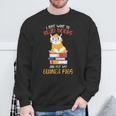 Read Books Pet Guinea Pigs Rodent Owner Lover Pet Sweatshirt Gifts for Old Men