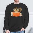 Reading Owl Art Men Women Kids Bookworm Book Lovers Sweatshirt Gifts for Old Men Reading Owl Art Men Women Kids Bookworm Book Lovers Sweatshirt Gifts for Old Men