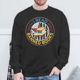 Retro American Flag I Read Banned Books Women Men Sweatshirt Gifts for Old Men