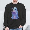 Scary Reading Book Lovers Halloween Costume Pastel Ghost Sweatshirt Gifts for Old Men Scary Reading Book Lovers Halloween Costume Pastel Ghost Sweatshirt Gifts for Old Men