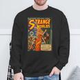 Sci Fi Pin Up Girl Science Fiction Vintage Horror Comic Book Sweatshirt Gifts for Old Men