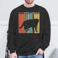 Scottish Fold スコティッシュフォールド ネコ 長袖tシャツ スウェットシャツ 高齢者への贈り物