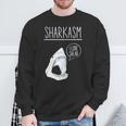 Sharkasm I Lovealad面白い皮肉なシャークスタジオ 長袖tシャツ スウェットシャツ 高齢者への贈り物