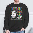 Six Seven 6 7 Autism Awareness It's Ok To Be Different Sweatshirt Gifts for Old Men
