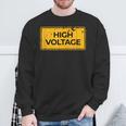 Snirt 高電圧tシャツ 高電圧 高電圧 スウェットシャツ 高齢者への贈り物