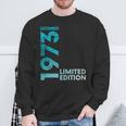 Vintage 50 Birthday I Limited Edition December 1973 長袖tシャツ スウェットシャツ 高齢者への贈り物