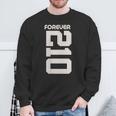 Vintage Forever 210 Texas Area Code 210 スウェットシャツ 高齢者への贈り物
