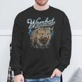 Wombat ビンテージ 90年代 レトロ ファニー ウォンバット 80年代 メンズ レディース スウェットシャツ 高齢者への贈り物