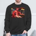おかしいばかげたセクシーデビル スウェットシャツ 高齢者への贈り物
