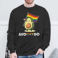 かわいい Lgbtq 猫と虹の旗のセーター – Lgbtq プライド スウェットシャツ 高齢者への贈り物