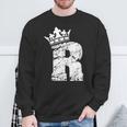 アルファベットtシャツ イニシャル文字 R & キング クイーン クラウン スウェットシャツ 高齢者への贈り物
