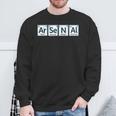 アーセナルar-Se-N-Al周期表要素 スウェットシャツ 高齢者への贈り物