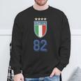 イタリア 1982 ワールドカップ サッカー ヴィンテージ クレスト グラフィック スウェットシャツ 高齢者への贈り物