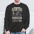 カフェ レーサー バイクの誕生日 1956 年生まれのバイカー 長袖tシャツ スウェットシャツ 高齢者への贈り物