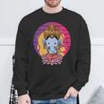 ガネーシャ 象 ヒンドゥー教の神 ガネーシャ 河合主 ガネーシャ 長袖tシャツ スウェットシャツ 高齢者への贈り物