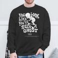 キャスパー映画グッズ You Look Like Ghost スウェットシャツ 高齢者への贈り物