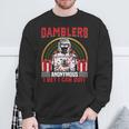 ギャンブラーズアノニマス、きっとやめられる 長袖tシャツ スウェットシャツ 高齢者への贈り物