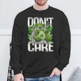 クマのスモーキングウィードマリファナtシャツ 面白いウィードベアtシャツ スウェットシャツ 高齢者への贈り物
