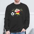 クレヨンしんちゃん しんちゃんとサッカー スウェットシャツ 高齢者への贈り物