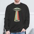 グルームネバダ湖レトロトップシークレットエリア 51 Ufo Uap エイリアン スウェットシャツ 高齢者への贈り物