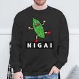 ゴーヤさんnigai スウェットシャツ 高齢者への贈り物