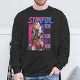 ザ・スーパーマリオギャラクシー・ムービー Fox Mccloud Retro Hero 長袖tシャツ スウェットシャツ 高齢者への贈り物