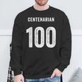 センテナリアン 100周年記念素晴らしい 100歳の誕生日おめでとう スウェットシャツ 高齢者への贈り物