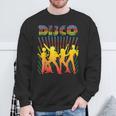 ディスコtシャツ ヴィンテージスタイルダンシングレトロディスコシャツ スウェットシャツ 高齢者への贈り物