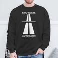 ドイツでの楽しい高速運転のためのクラフトワークアウトバーン 長袖tシャツ スウェットシャツ 高齢者への贈り物