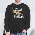 ハイローラー ゲーミングギャンブル カジノ ビッグベット ギャンブラー 長袖tシャツ スウェットシャツ 高齢者への贈り物