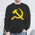 ハンマーと鎌のシンボル Cccp ソビエト連邦 スウェットシャツ 高齢者への贈り物
